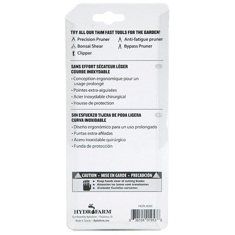 Hydrofarm Precision Curved Lightweight Pruner - Tampa Home & Garden Store