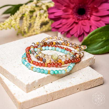 I Am Healthy: Mind, Body & Spirit Restoration Bracelet Pack of 4 - Tampa Home & Garden Store