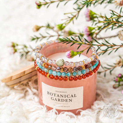 I Am Healthy: Mind, Body & Spirit Restoration Bracelet Pack of 4 - Tampa Home & Garden Store