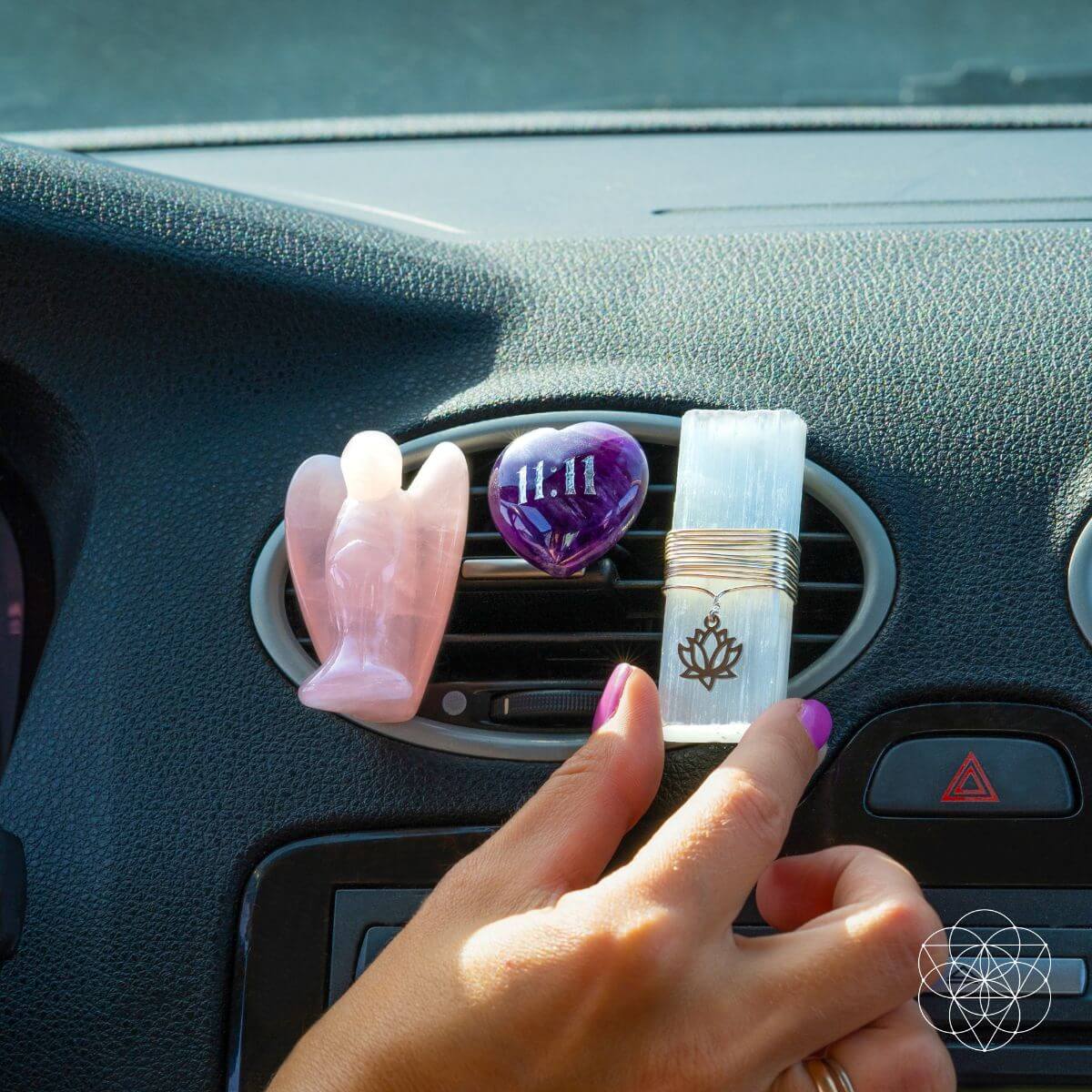 I Am Very Lucky - 11:11 Blessed Car Crystal Kit - Tampa Home & Garden Store