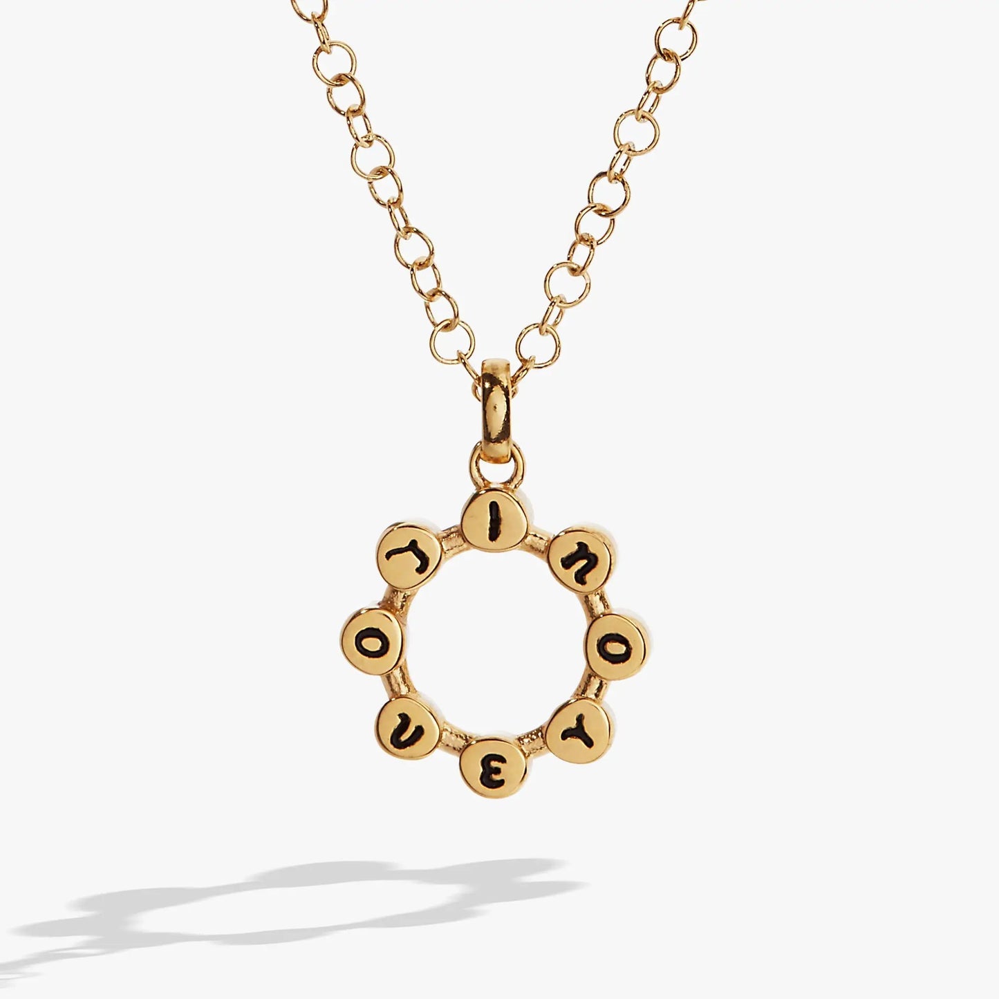 I Love You Hidden Message Acrostic Necklace