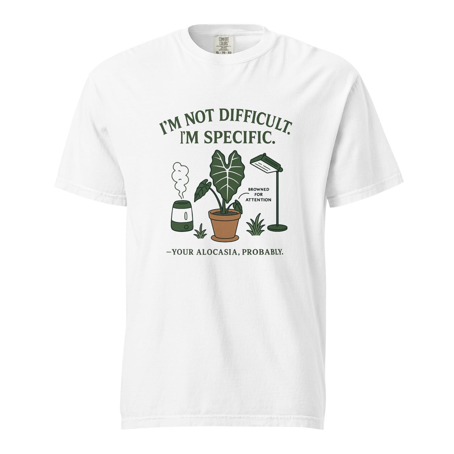 I'm Not Dramatic. I'm Specific. - Heavyweight Tee - Tampa Home & Garden Store