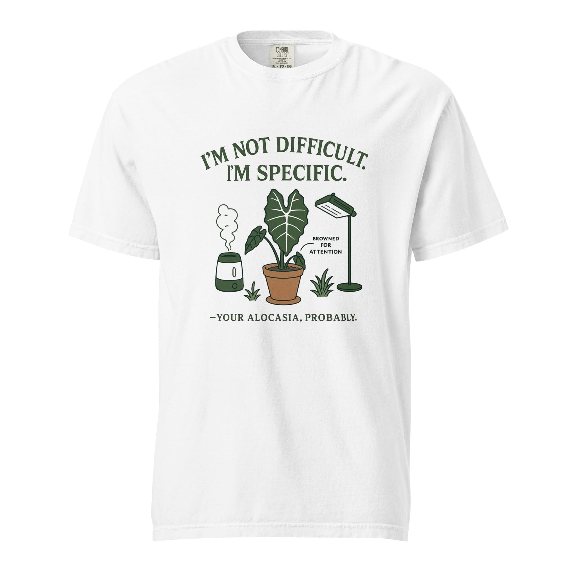 I'm Not Dramatic. I'm Specific. - Heavyweight Tee - Tampa Home & Garden Store