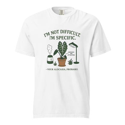 I'm Not Dramatic. I'm Specific. - Heavyweight Tee - Tampa Home & Garden Store