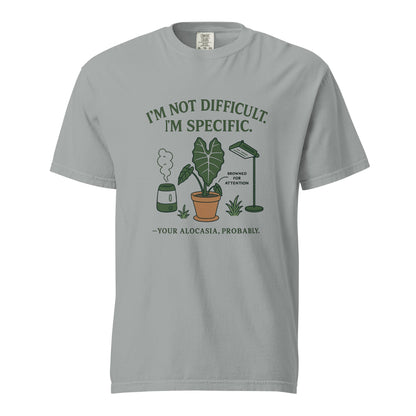 I'm Not Dramatic. I'm Specific. - Heavyweight Tee - Tampa Home & Garden Store