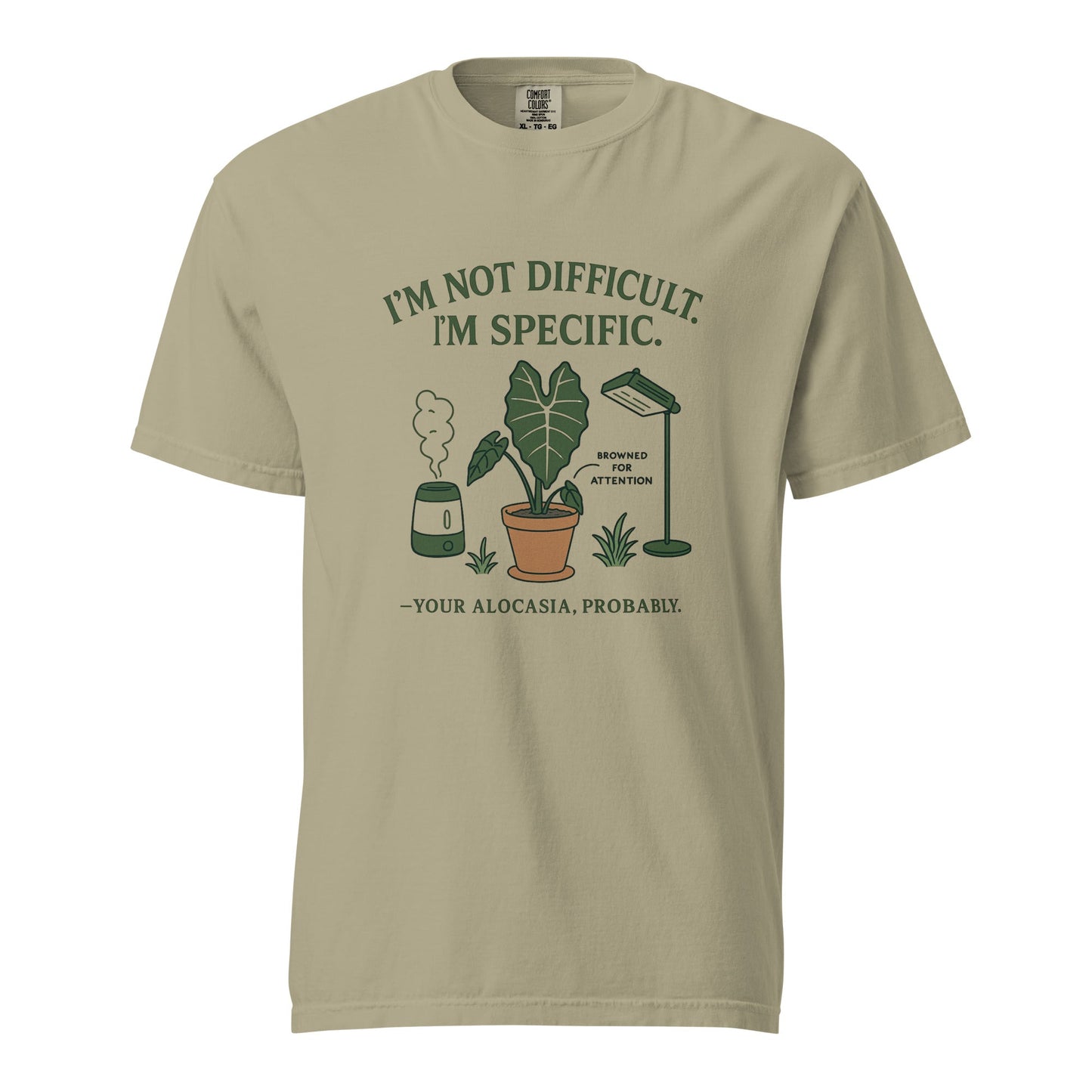 I'm Not Dramatic. I'm Specific. - Heavyweight Tee - Tampa Home & Garden Store