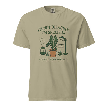 I'm Not Dramatic. I'm Specific. - Heavyweight Tee - Tampa Home & Garden Store