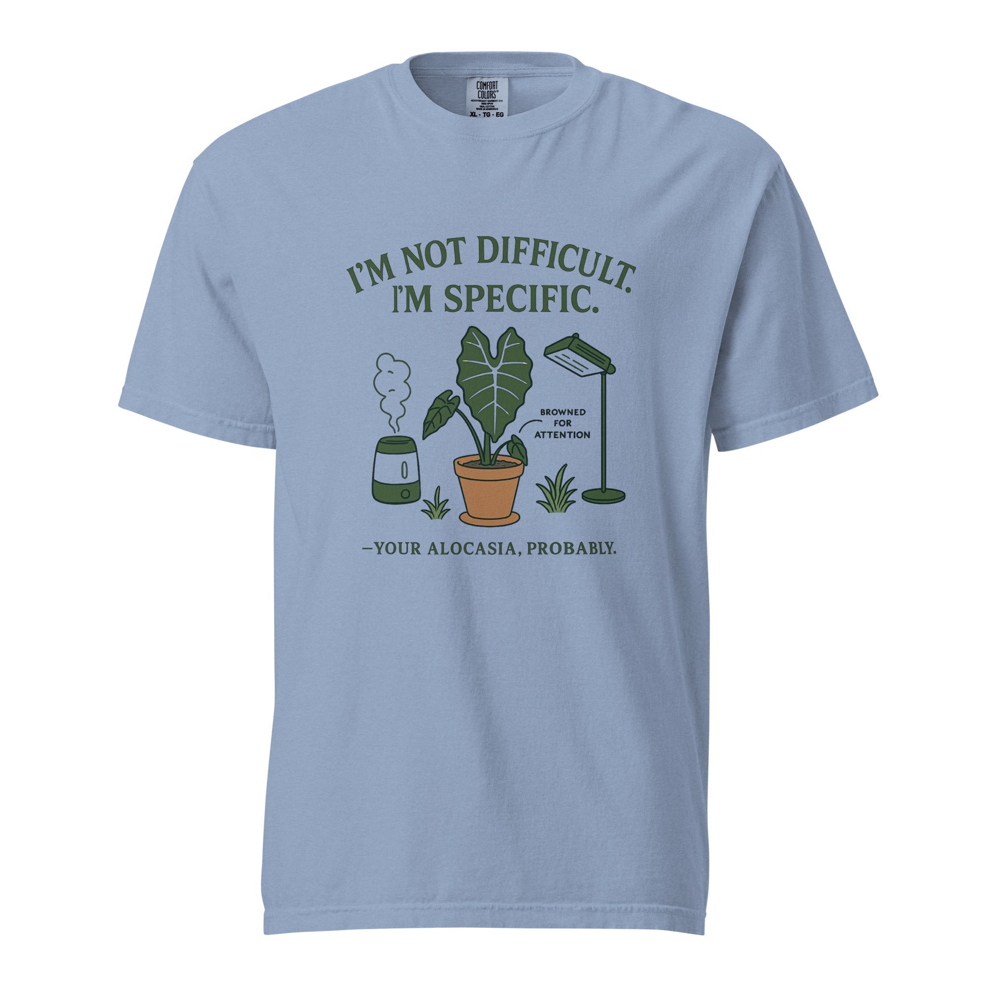 I'm Not Dramatic. I'm Specific. - Heavyweight Tee - Tampa Home & Garden Store