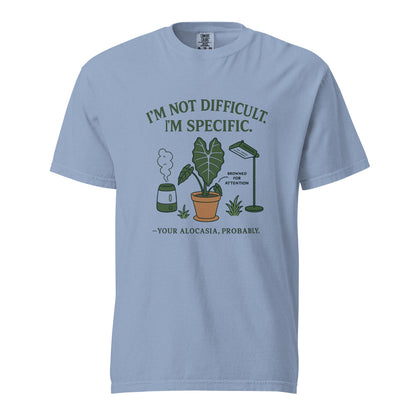 I'm Not Dramatic. I'm Specific. - Heavyweight Tee - Tampa Home & Garden Store