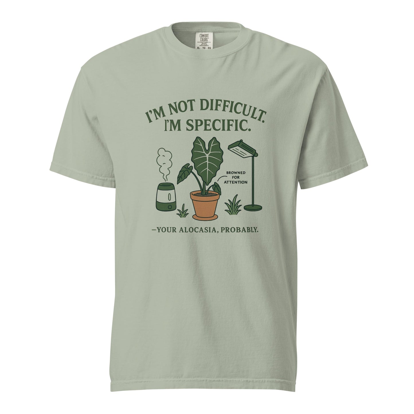 I'm Not Dramatic. I'm Specific. - Heavyweight Tee - Tampa Home & Garden Store
