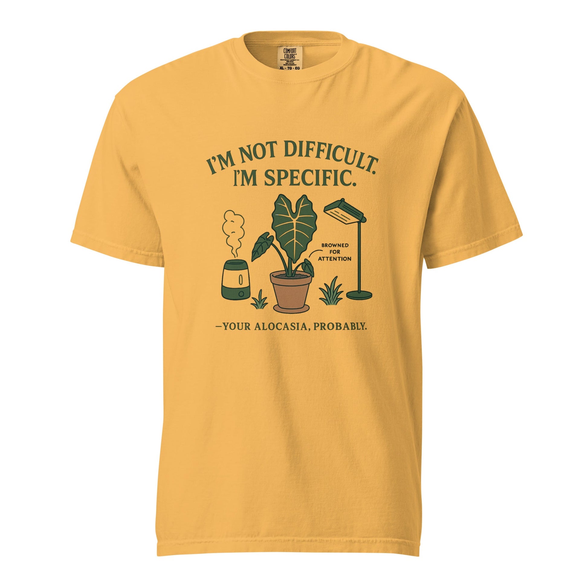 I'm Not Dramatic. I'm Specific. - Heavyweight Tee - Tampa Home & Garden Store