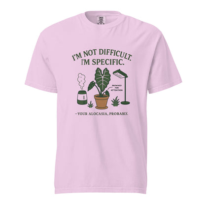 I'm Not Dramatic. I'm Specific. - Heavyweight Tee - Tampa Home & Garden Store