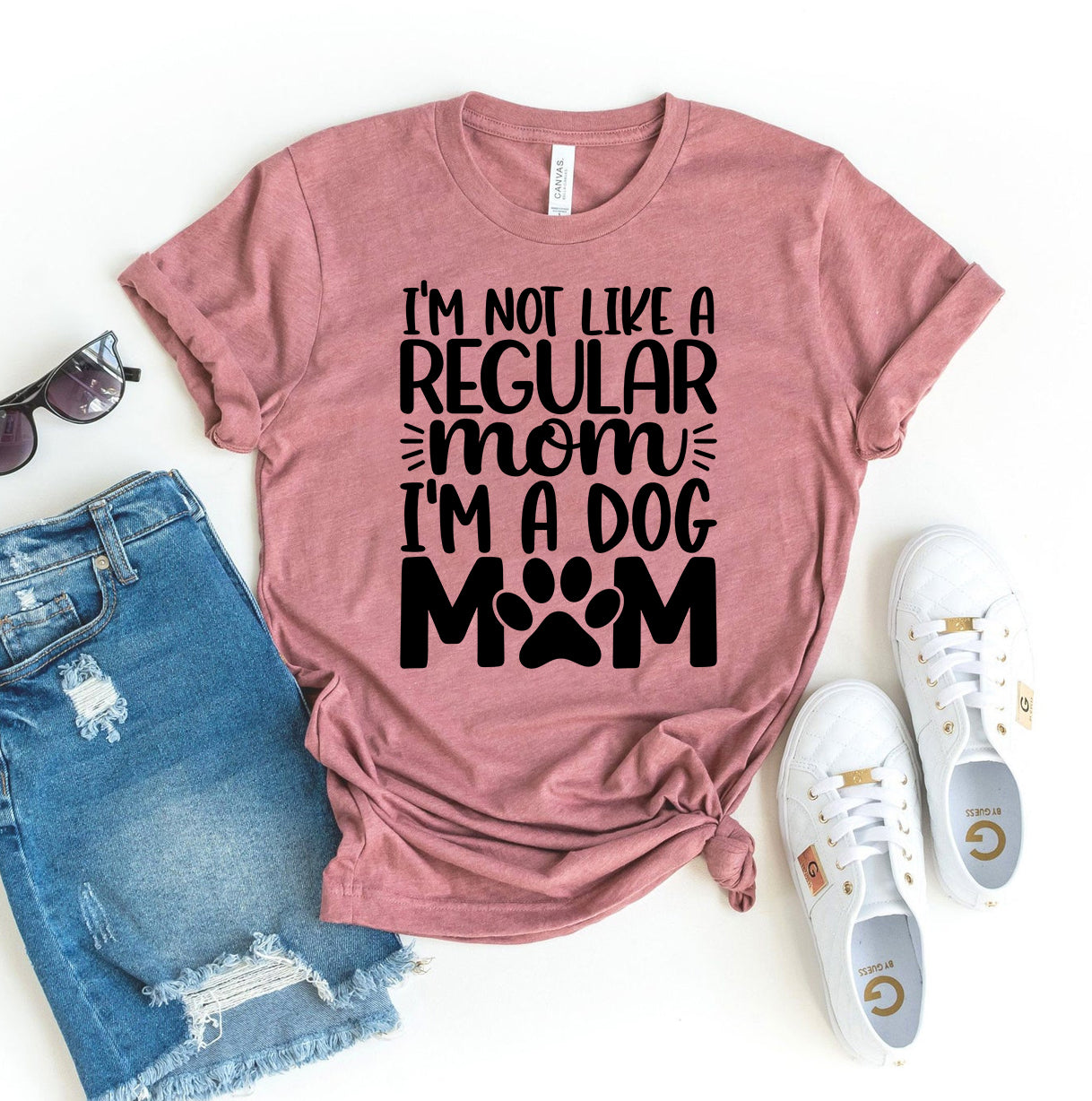 I'm Not Like A regular Mom I'm Dog Mom T-shirt - Tampa Home & Garden Store