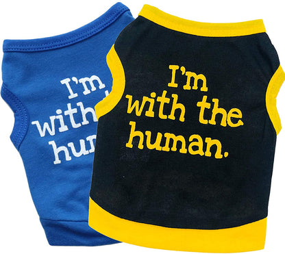 I'm with The Human Dog Cat Puppy Pet Shirts - Tampa Home & Garden Store