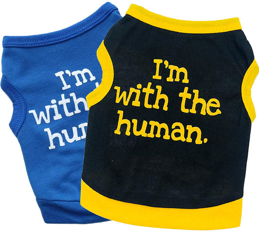 I'm with The Human Dog Cat Puppy Pet Shirts - Tampa Home & Garden Store