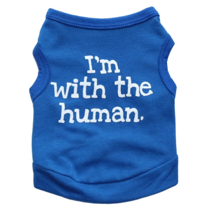 I'm with The Human Dog Cat Puppy Pet Shirts - Tampa Home & Garden Store