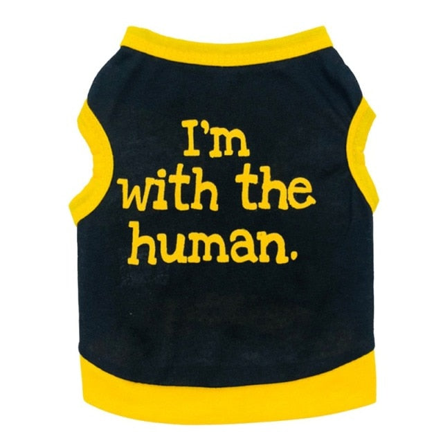 I'm with The Human Dog Cat Puppy Pet Shirts - Tampa Home & Garden Store