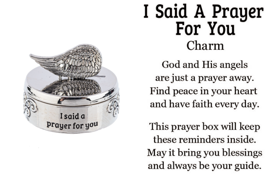 I said a prayer for you - Prayer Box Charm - Tampa Home & Garden Store