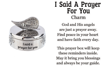 I said a prayer for you - Prayer Box Charm - Tampa Home & Garden Store