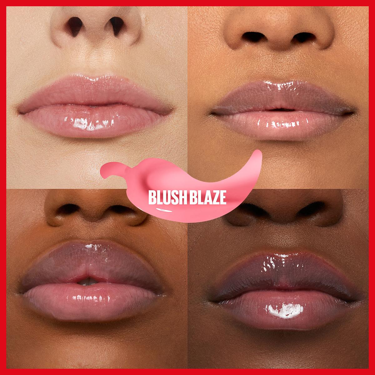 Lip gloss Maybelline New York Lifter Plump Blush Blaze, non-sticky, long-lasting lip care on Tampa Home & Garden Store