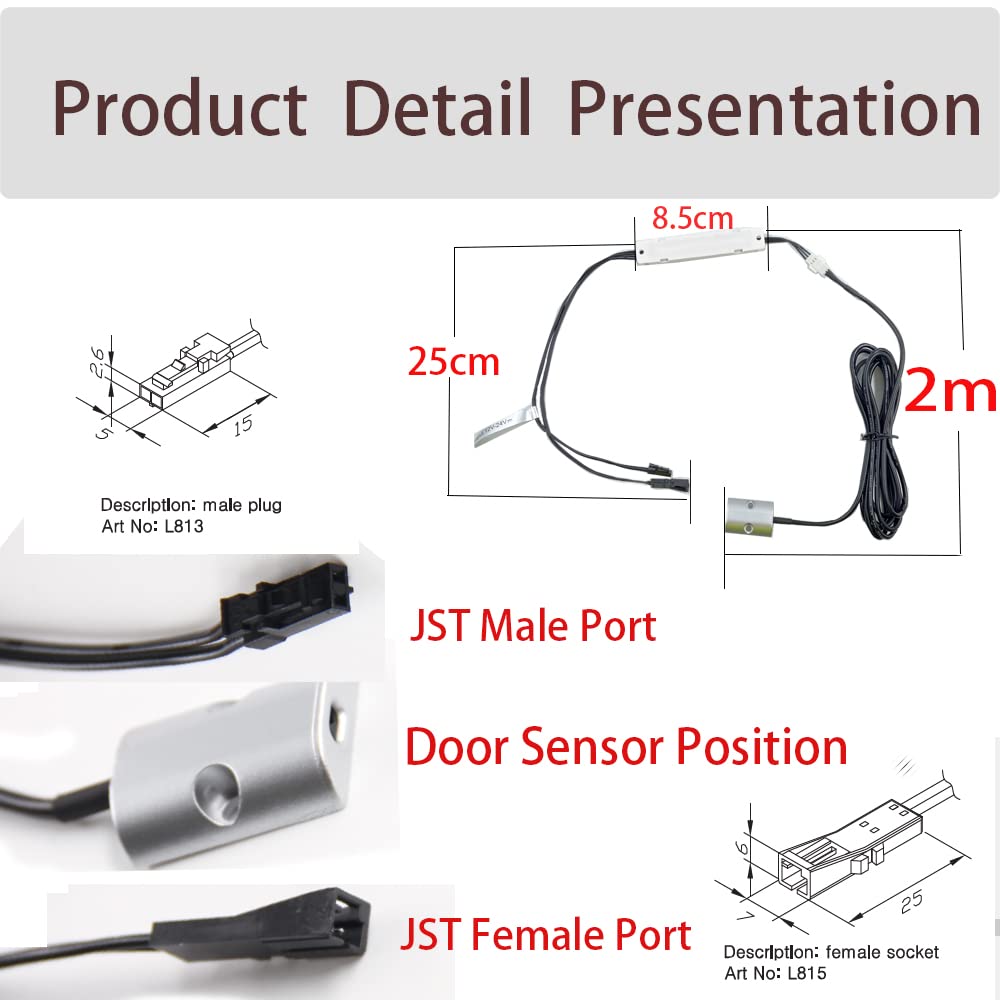 ID02 Door Operated Infrared Sensor Switch LED Automatic Controlling - Tampa Home & Garden Store