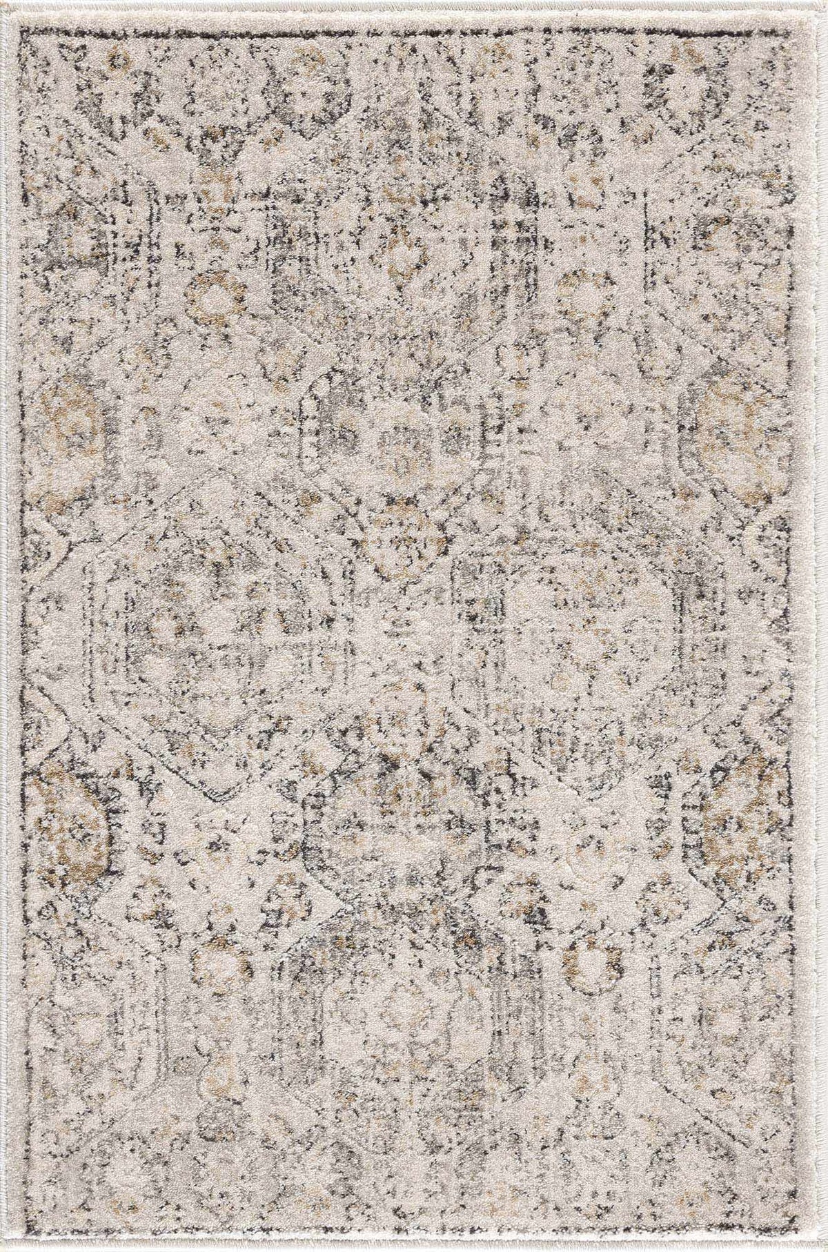 Parkerfield Area Rug beige-gray with antique gold accents Boutique Rugs on Tampa Home & Garden Store