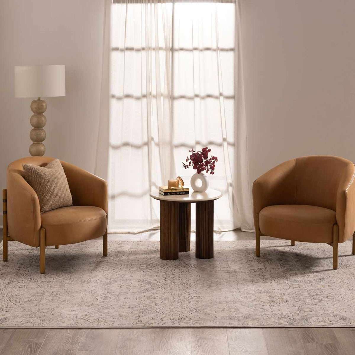 Parkerfield Area Rug beige neutral with subtle pattern by Boutique Rugs on Tampa Home & Garden Store