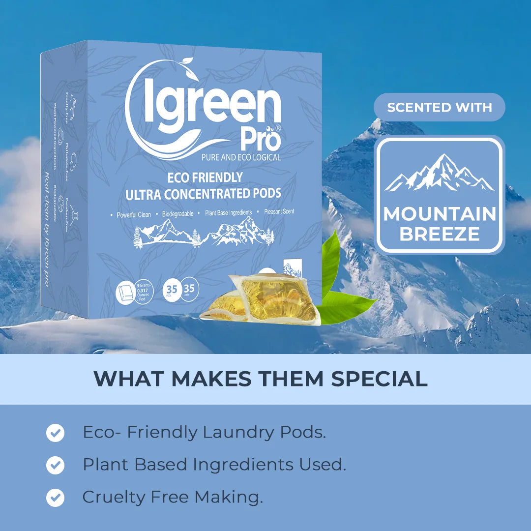 IGREEN PRO Laundry Detergent Pods | 35 Loads - Tampa Home & Garden Store