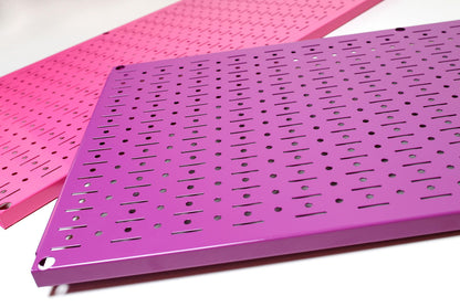 Metal Pegboard Tool Storage Wall Pack of Two