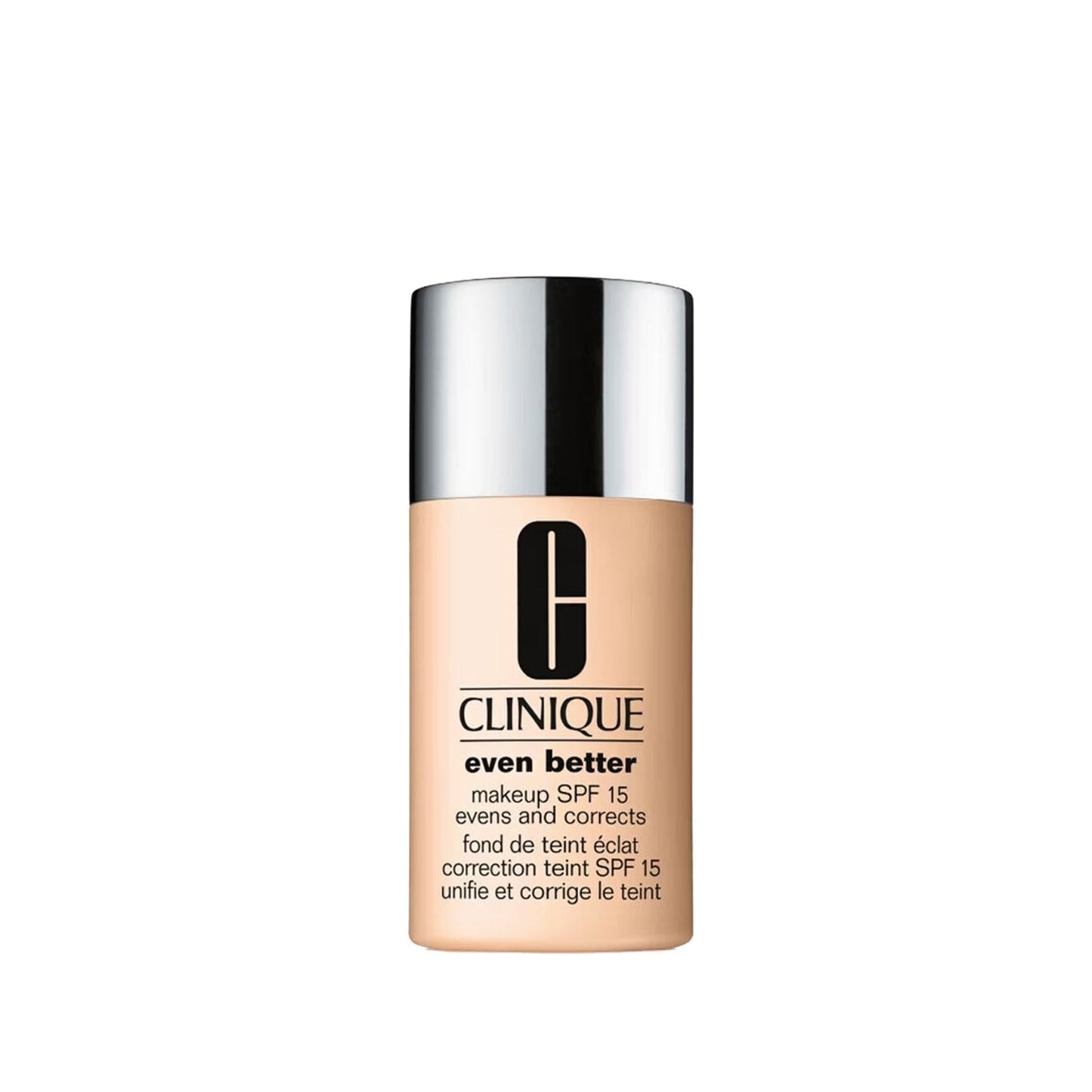 Foundation Clinique Even Better Ivory SPF15 30ml bottle with chrome cap on Tampa Home & Garden Store