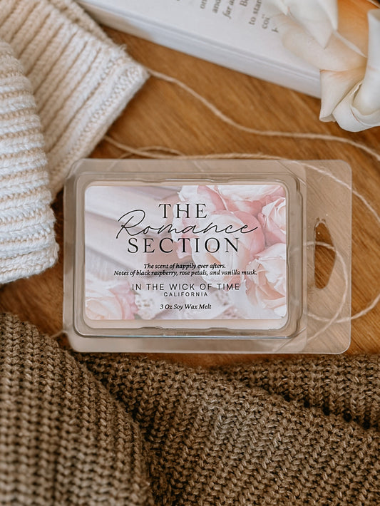 The Romance Section Wax Melt - Tampa Home & Garden Store