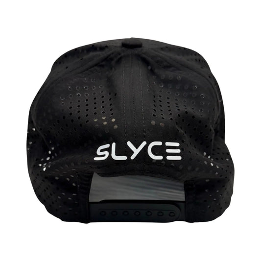 Signature Perforated Performance Hat Black snapback by Slyce Sport on Tampa Home & Garden Store