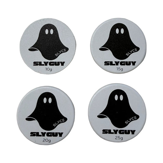 SLYCE SpeedCoins Marlo Sport Edition pickleball paddle handle weights set, 4 discs 10g–25g on Tampa Home & Garden Store