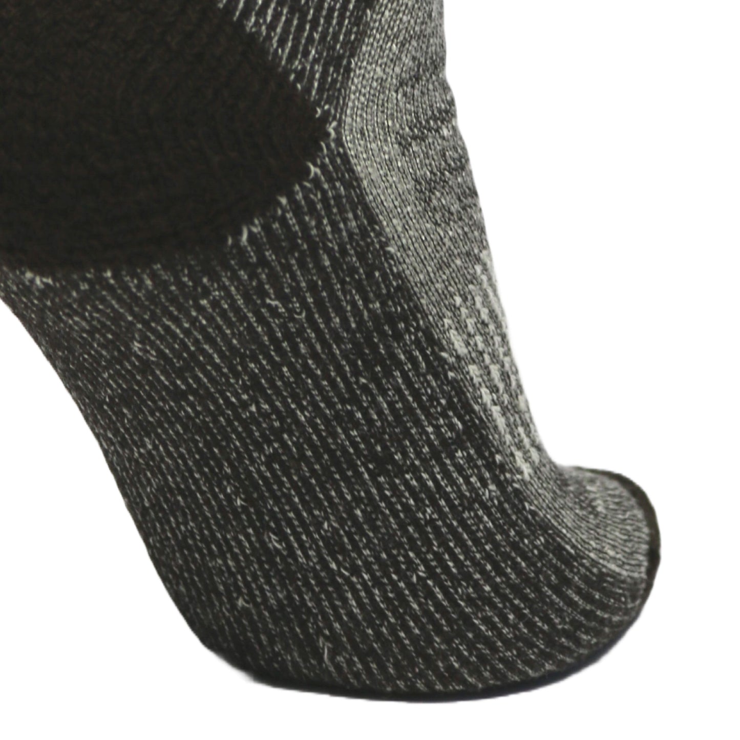 Wool BEAST Heavy OTC Knee Sock in heather gray by Covert Threads on Tampa Home & Garden Store