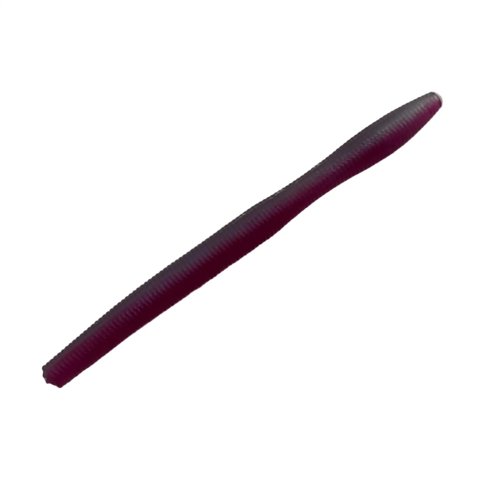 GrandeBass Airtail Stick 5.25in lure, purple ribbed soft plastic on Tampa Home & Garden Store