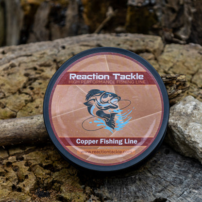 Fil de pêche en cuivre Reaction Tackle - Fil de traîne - Étamé - Neuf