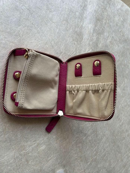 Sophia Full-Grain Leather Jewelry Storage