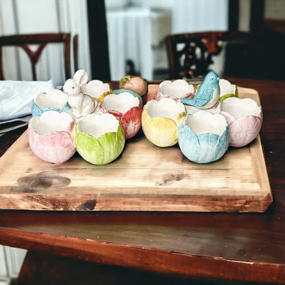 Tidbit Dish Pastel Bunny or Bird Dolomite