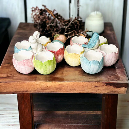 Tidbit Dish Pastel Bunny or Bird Dolomite