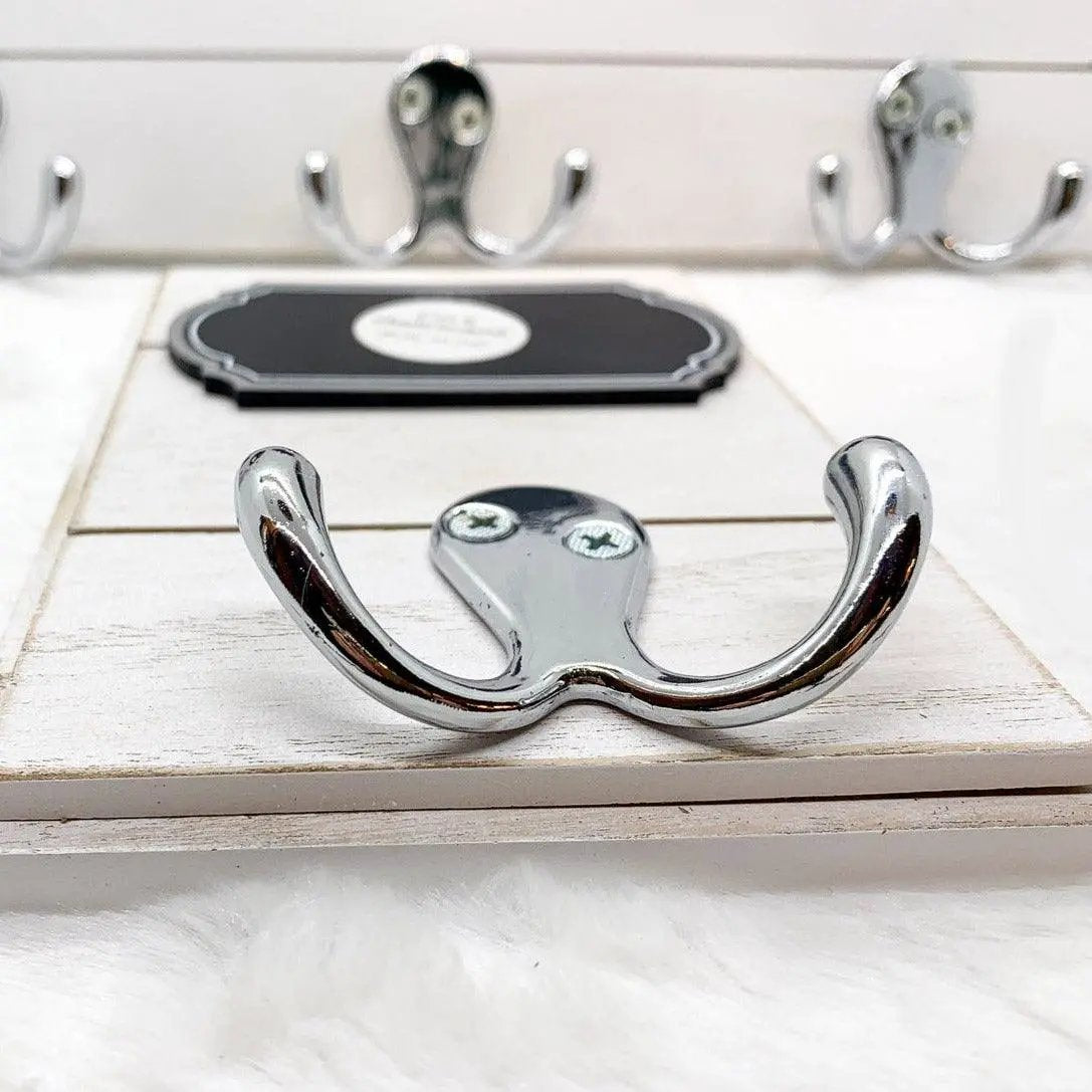 Triple Hang Chalk Coat Hanger and Board Labels