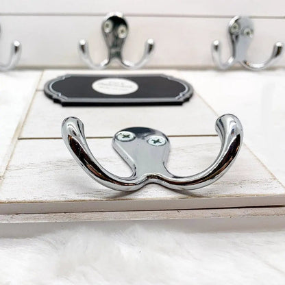 Triple Hang Chalk Coat Hanger and Board Labels