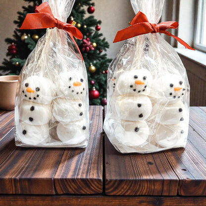 Snowman Marshmallow Kabobs
