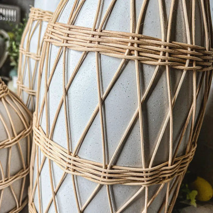 Madison Willow Vase Set for Home Decor and Style
