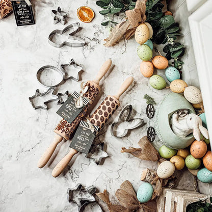 Easter and Spring Rolling Pins for Baking Fun