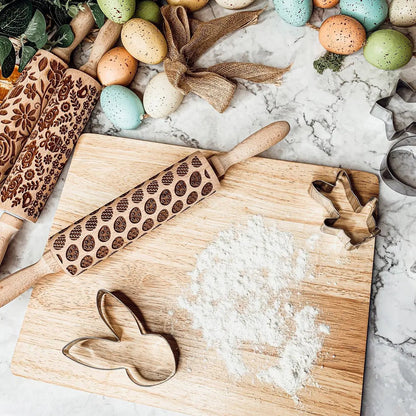 Easter and Spring Rolling Pins for Baking Fun