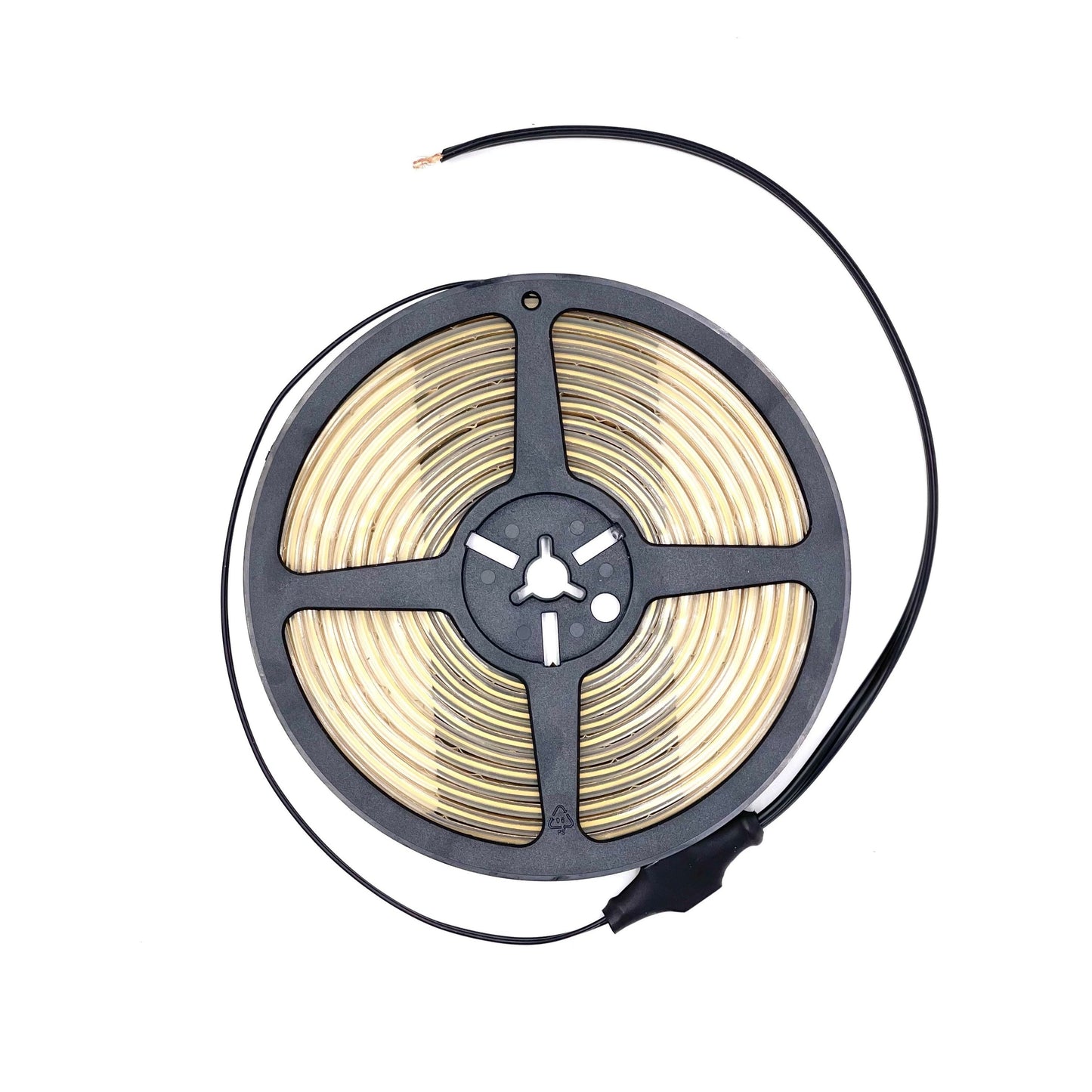 Tira de luces LED lineal COB sin puntos SLD08, 12 V/24 V CA, 0,75 W/pie, IP67, para exteriores, regulable, de bajo voltaje