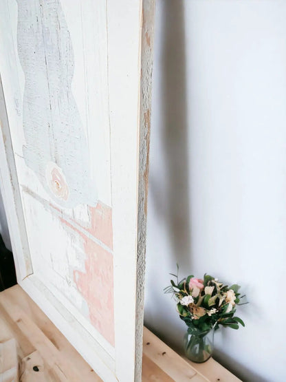Bunny Tail Sign 24x12 Rustic Farmhouse Decor