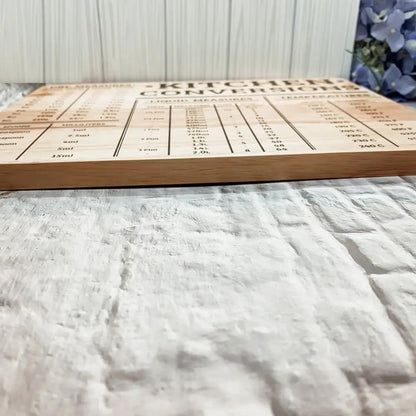 Bamboo Conversions Kitchen Measuring Decor Board