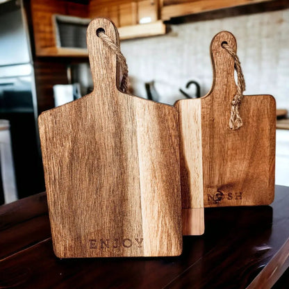 Charcuterie Boards Set of 4, 8x4.5 Inches