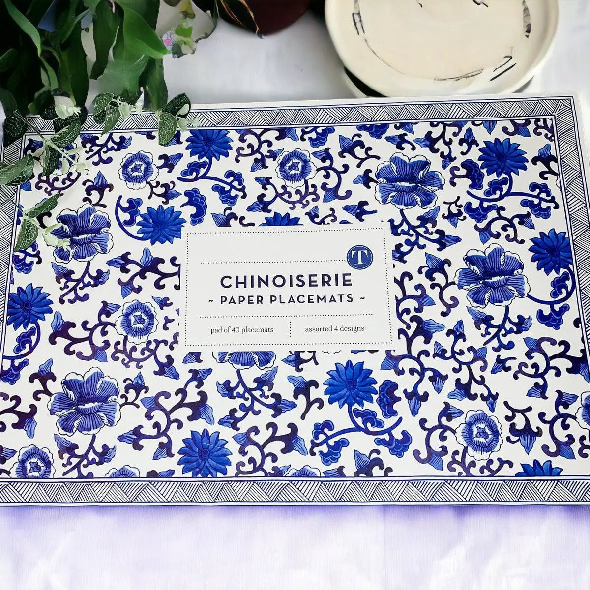 Chinoiserie Placemats for Elegant Dinner Parties